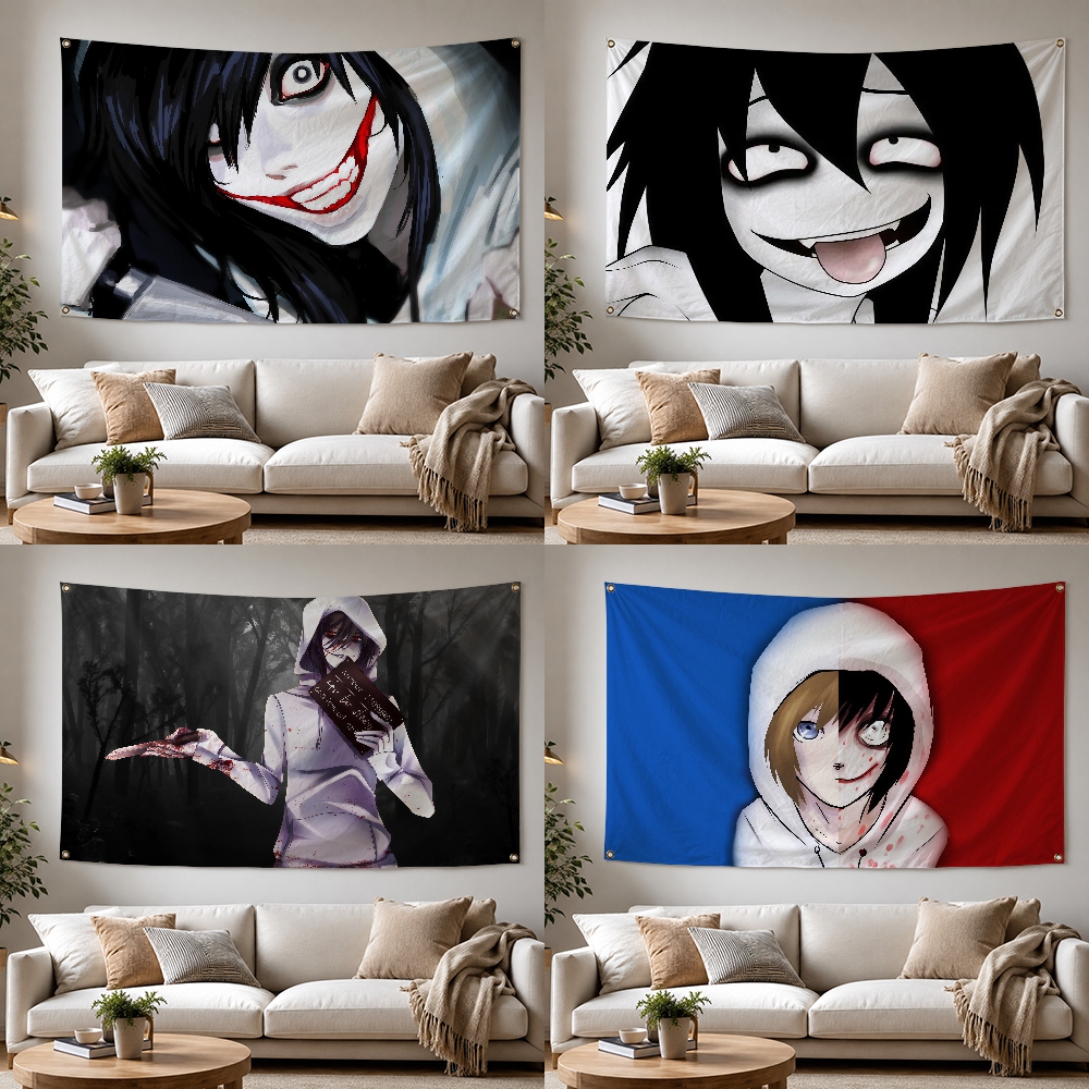Outdoor Camping Wallpaper - Cartoon Jeff the Killer wallpaper Outdoor