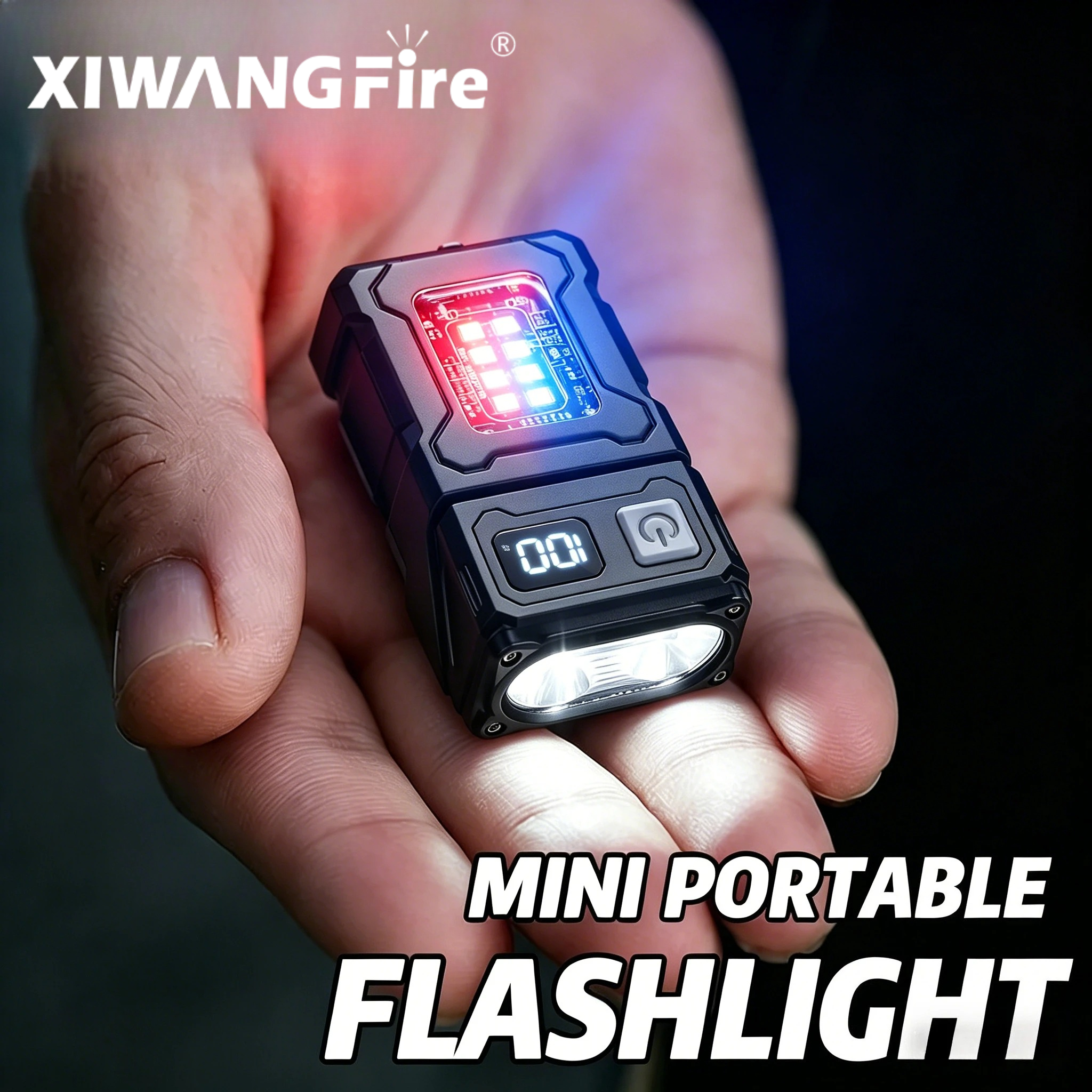 MINI USB Rechargeable LED Flas - Outdoor Camping Glamping 리뷰 및 가격