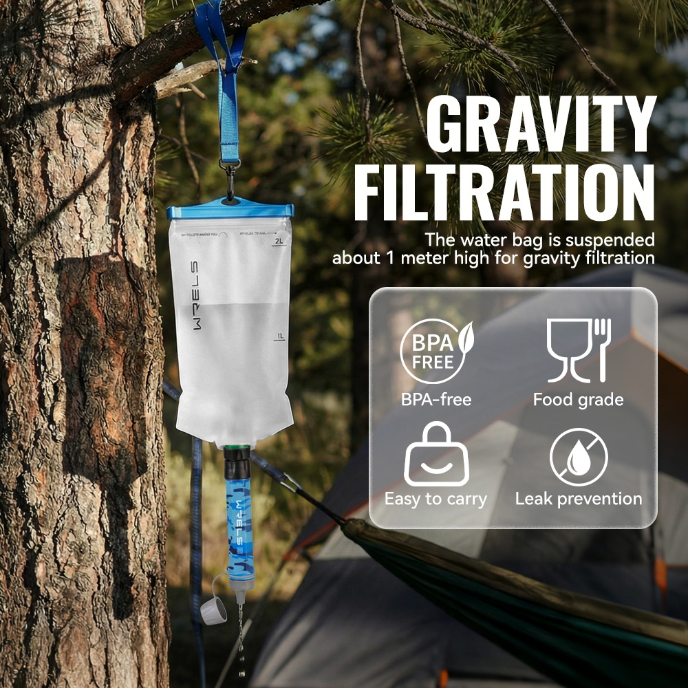 WRELS Outdoor Hiking Mini Camp - Portable Water Filter 리뷰 및 가격