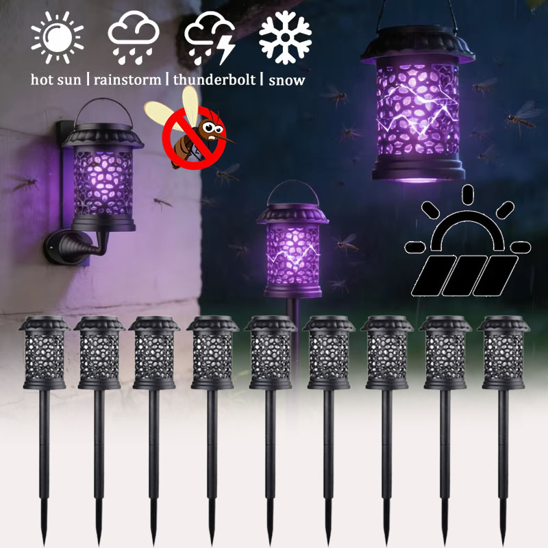 1-4PCS 3 in 1 Waterproof Solar - Outdoor Camping Bug Zapper 리뷰 및 가격