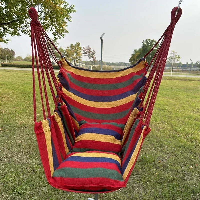 Hot Colorful Striped Canvas Ha - Camping Outdoor Or Indoor 리뷰 및 가격