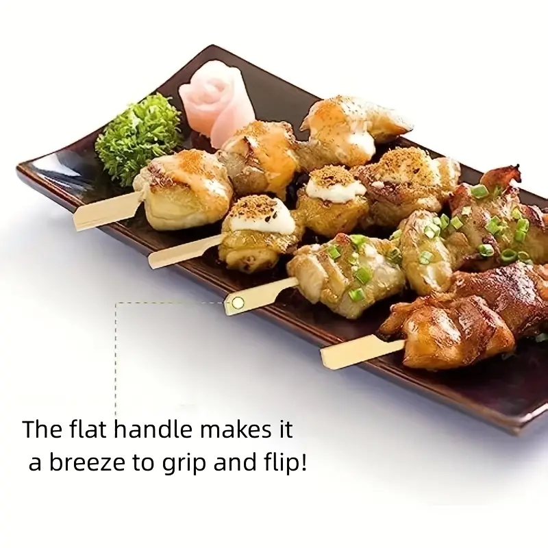 50Pcs Disposable Bamboo Sticks - Camp Utensil Set 리뷰 및 가격