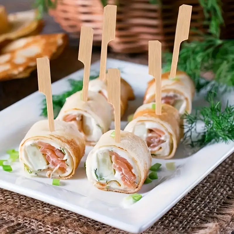 50Pcs Disposable Bamboo Sticks - Camp Utensil Set 리뷰 및 가격