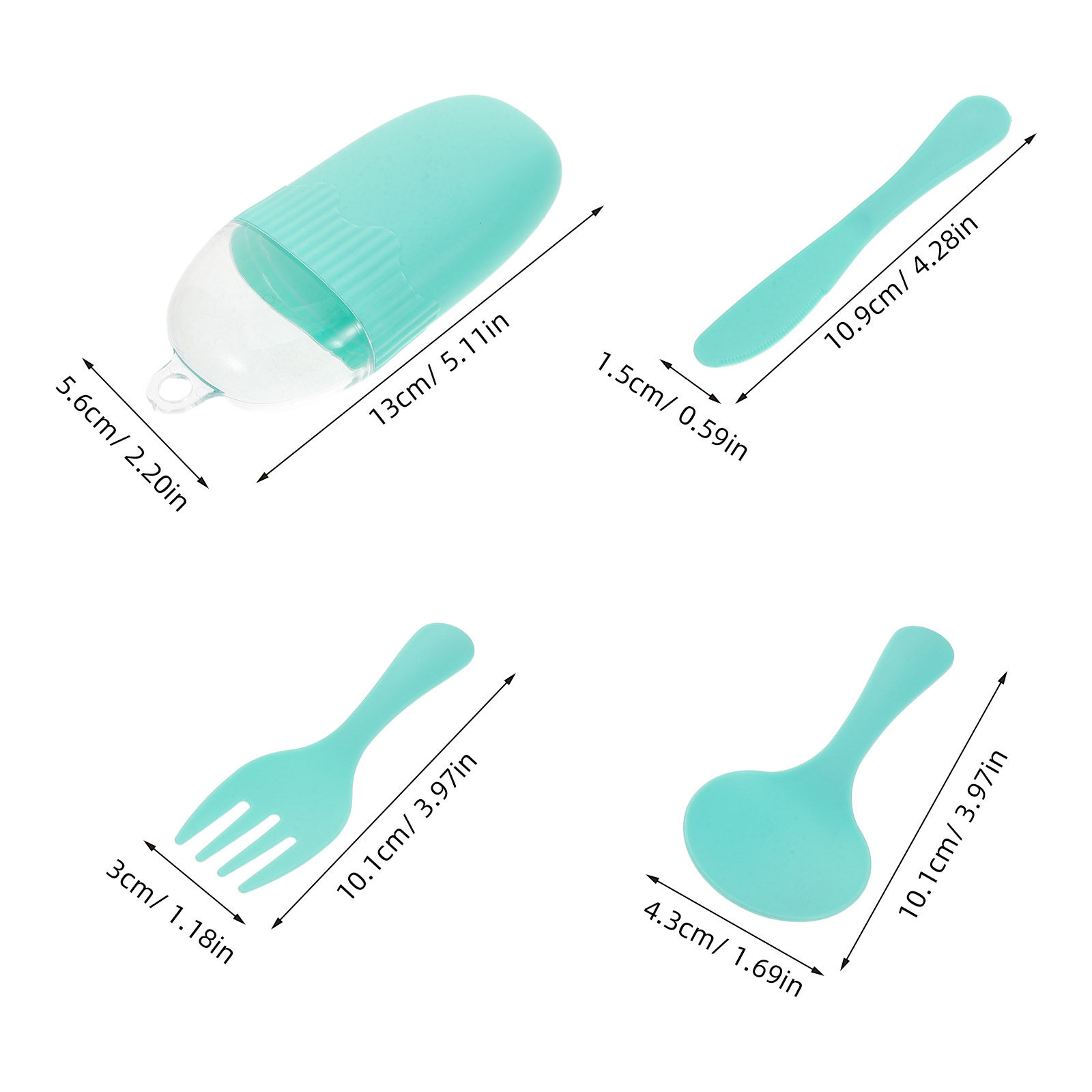 3Sets Portable Utensil Set wit - Camp Utensil Set 리뷰 및 가격