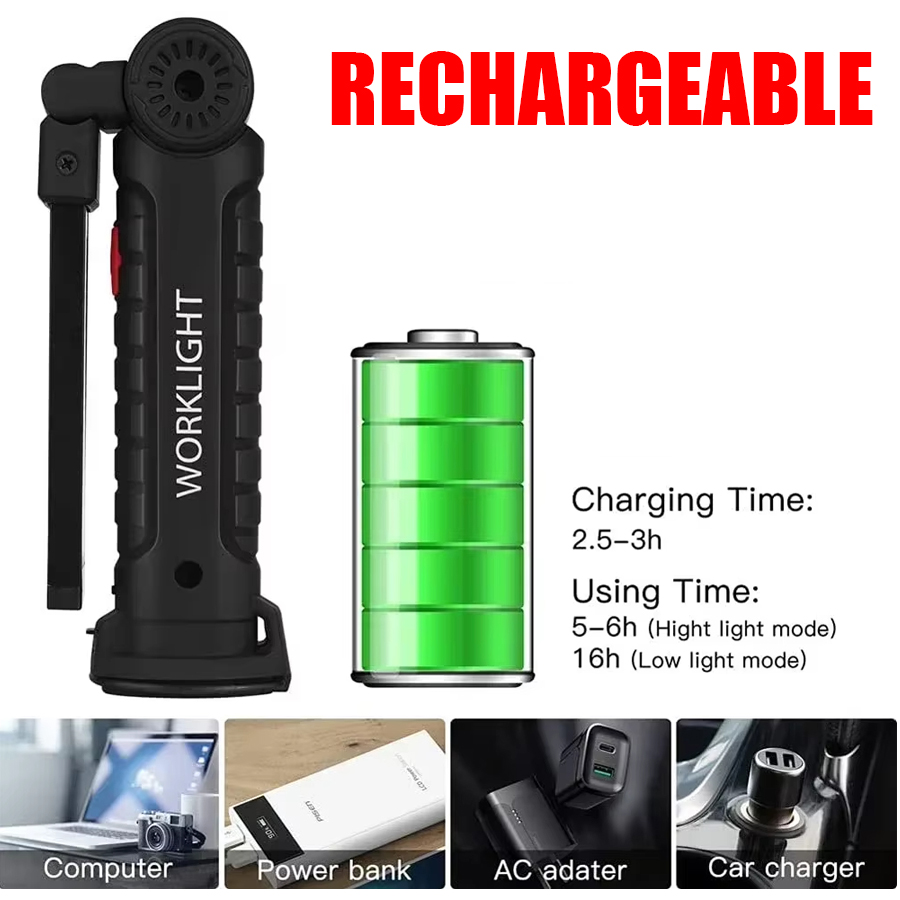 Portable LED Flashlight with M - Outdoor Camping Glamping 리뷰 및 가격