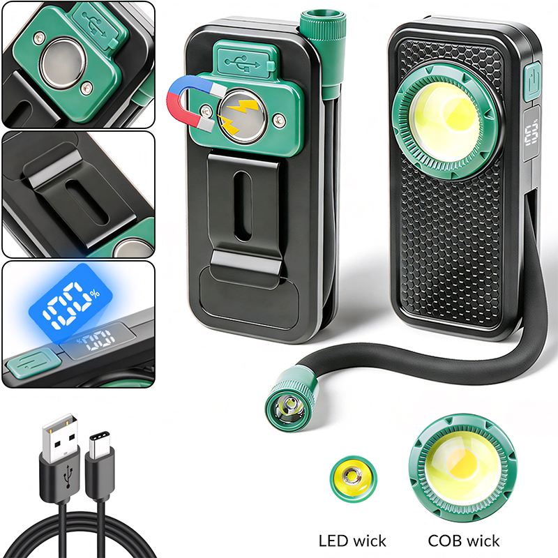 COB Work Light Flexible Hose L - Outdoor Camping Glamping 리뷰 및 가격