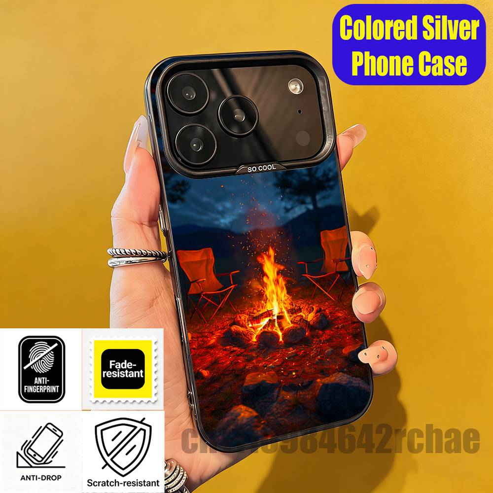 For Outdoor Camping Bonfire Wa - Outdoor Camping Wallpaper 리뷰 및 가격