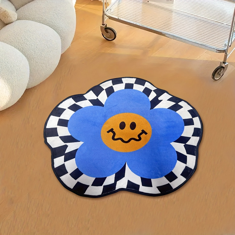 VIKAMA Blue Smiley Face Flower - Camping Outdoor Or Indoor 리뷰 및 가격