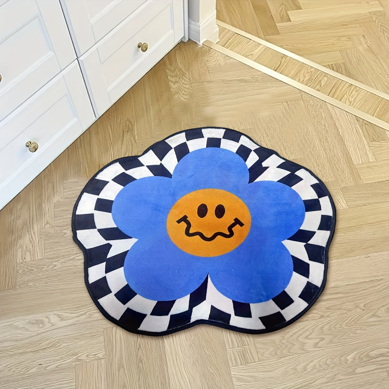 VIKAMA Blue Smiley Face Flower - Camping Outdoor Or Indoor 리뷰 및 가격