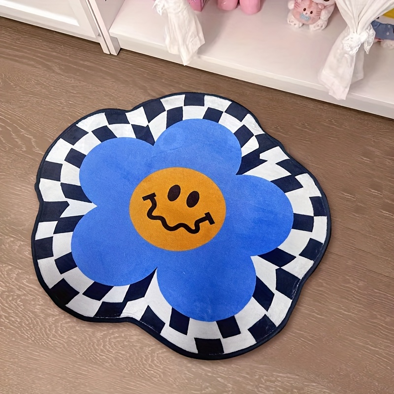 VIKAMA Blue Smiley Face Flower - Camping Outdoor Or Indoor 리뷰 및 가격