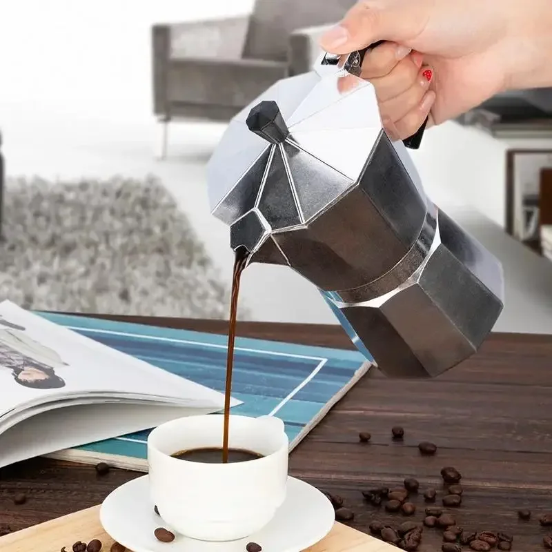 Multi-Size Aluminum Moka Pot C - Camp Percolator Coffee 리뷰 및 가격
