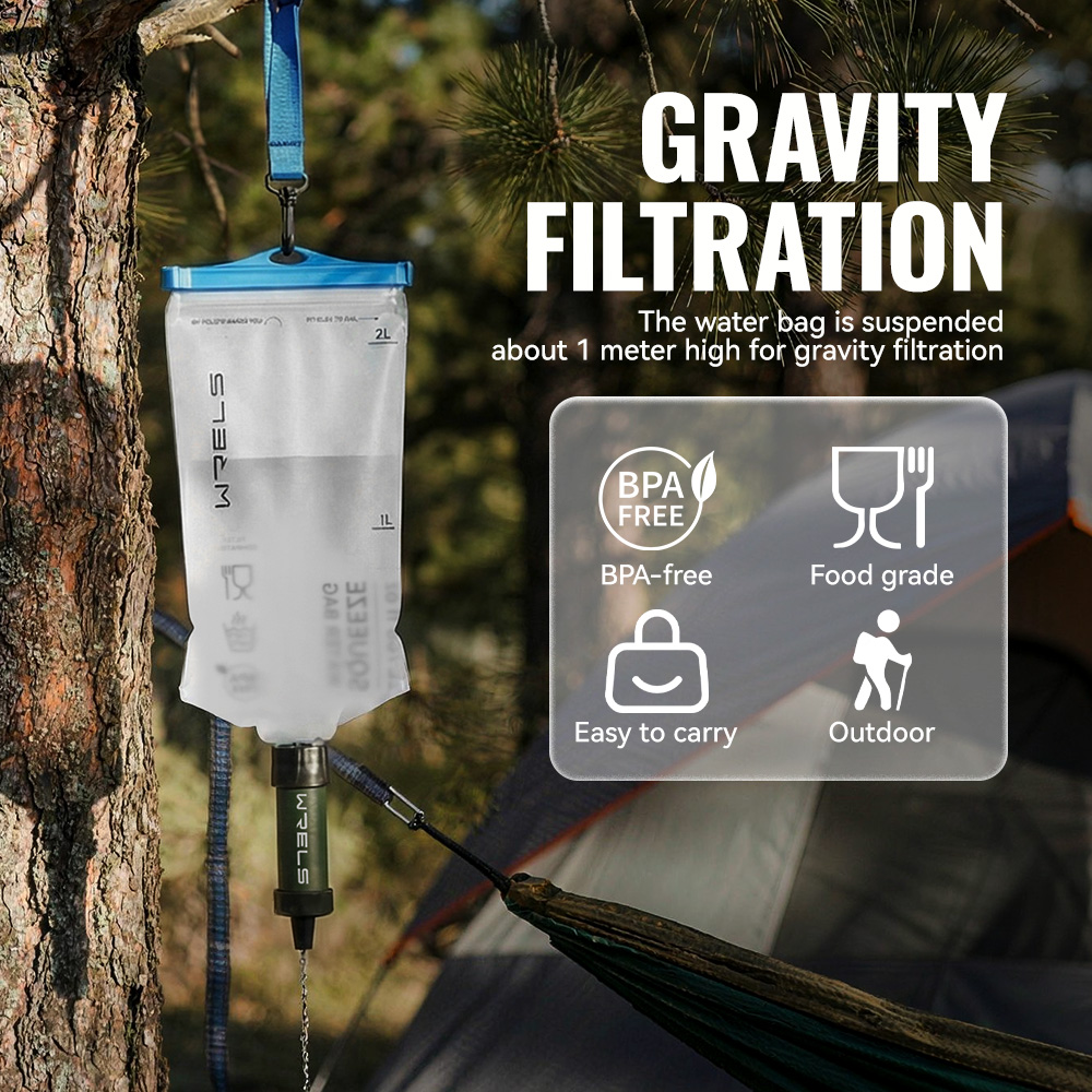 WRELS Outdoor Water Purifier H - Portable Water Filter 리뷰 및 가격