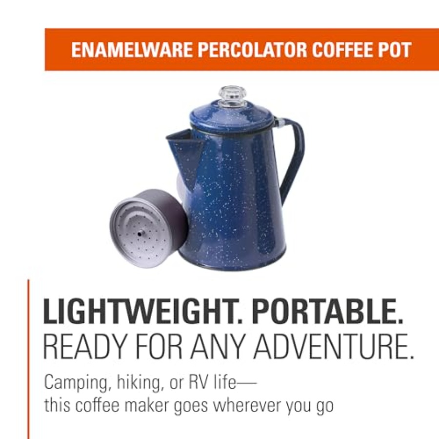 Percolator Coffee Pot Enamelwa - Camp Percolator Coffee 리뷰 및 가격