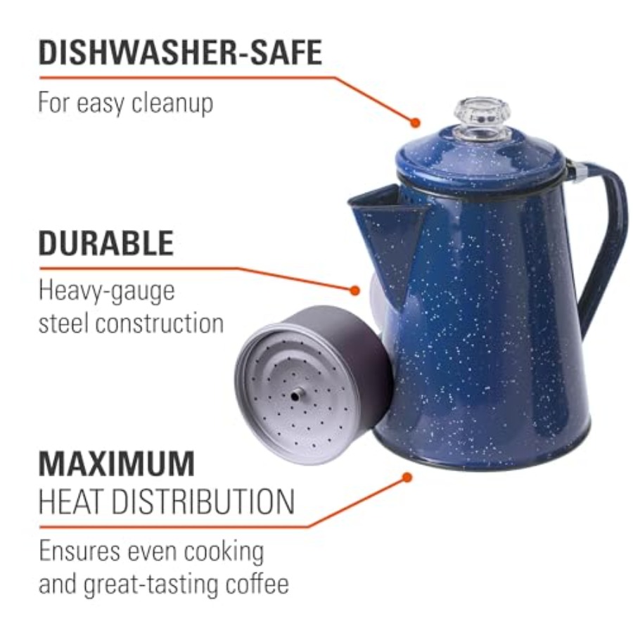 Percolator Coffee Pot Enamelwa - Camp Percolator Coffee 리뷰 및 가격