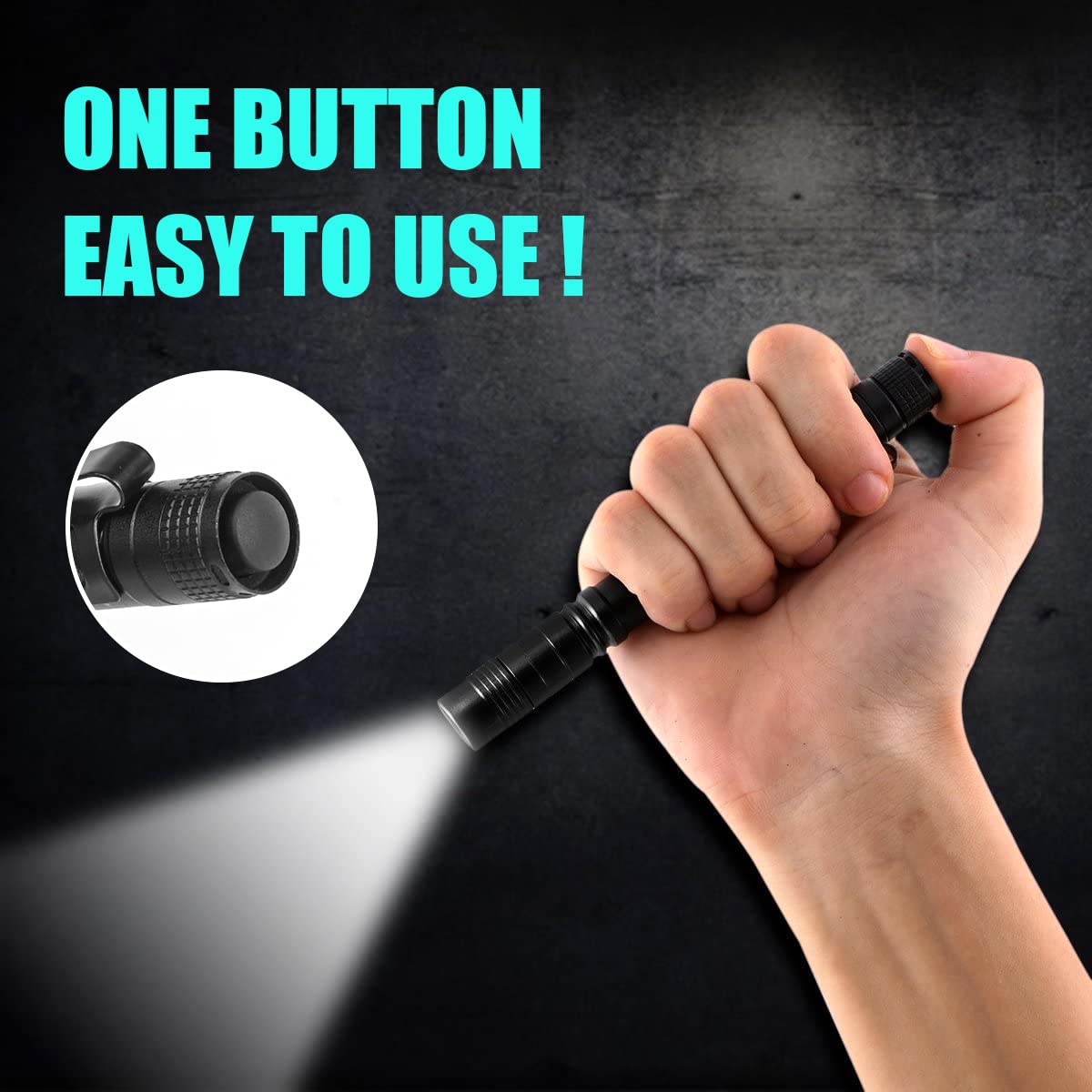 Portable Mini LED Pen Flashlig - Outdoor Camping Glamping 리뷰 및 가격