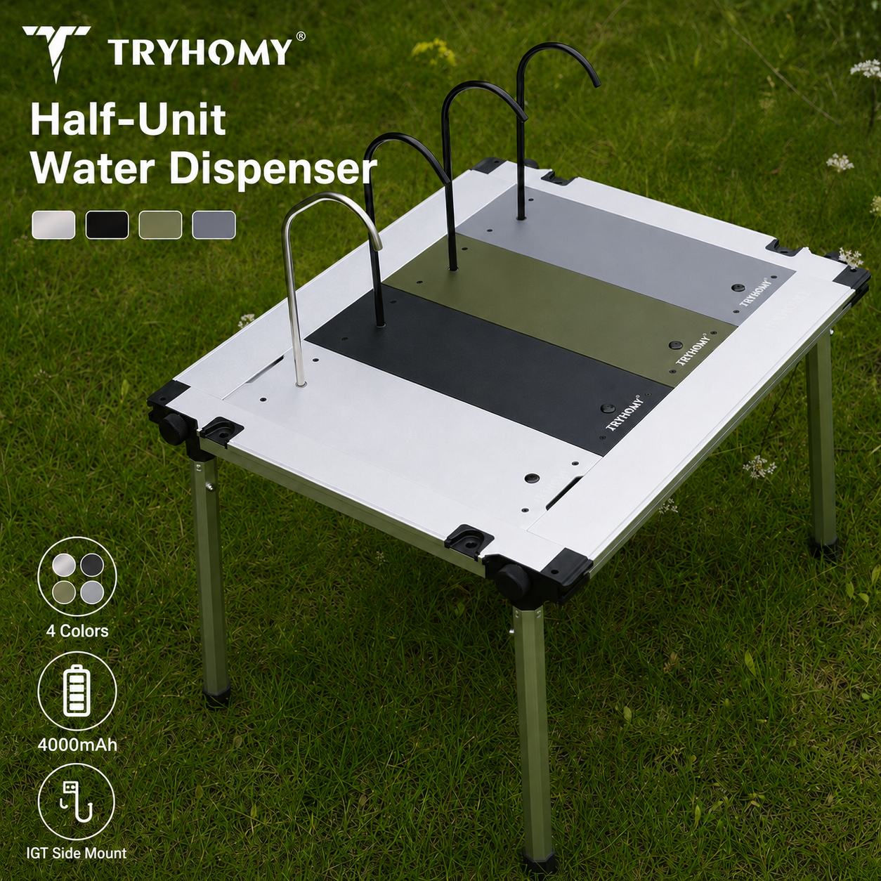 Semi-Unit Outdoor Water Dispen - Outdoor Camping Kitchen Table 리뷰 및 가격