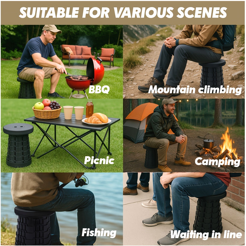 Compact Telescopic Camping Tab - Camping Outdoor Or Indoor 리뷰 및 가격