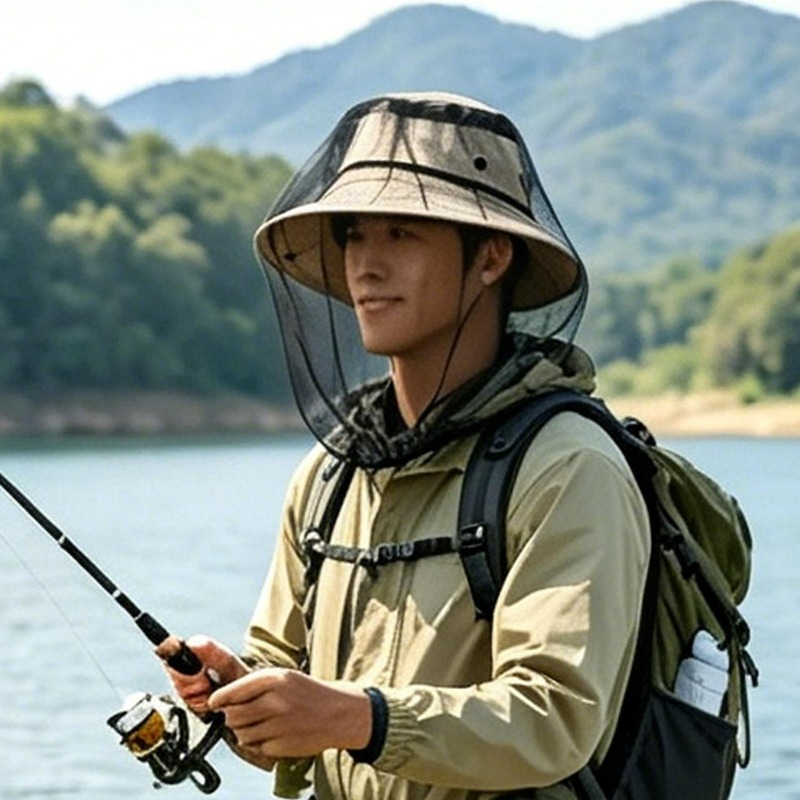 Outdoor Mosquito Net Head Cove - Outdoor Camping Bug Zapper 리뷰 및 가격
