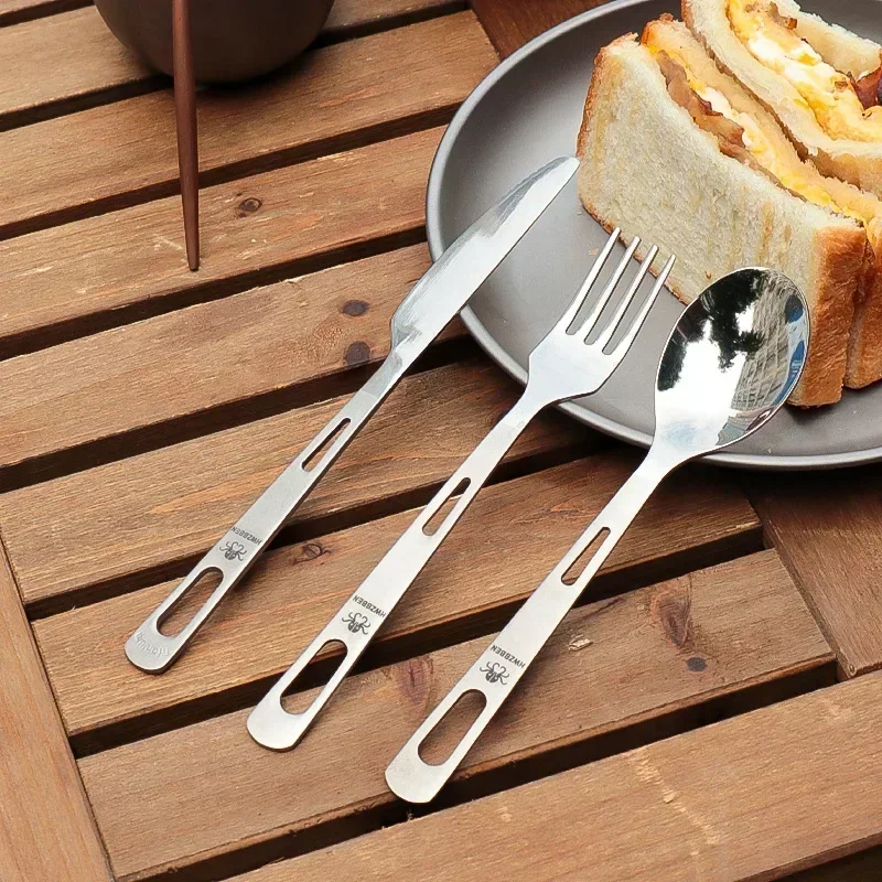 HWZBBEN Titanium Fork Spoon Kn - Outdoor Camping Kitchen Table 리뷰 및 가격