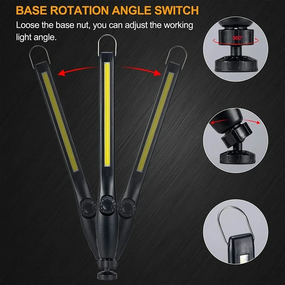 Portable COB LED Work Light US - Outdoor Camping Glamping 리뷰 및 가격