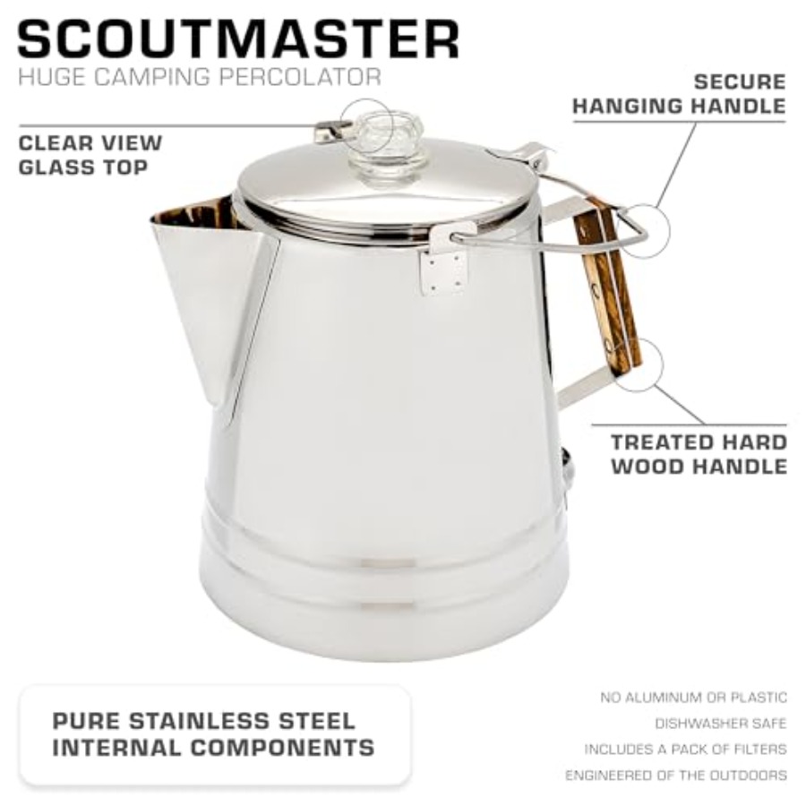 Camping coffee percolator stai - Camp Percolator Coffee 리뷰 및 가격