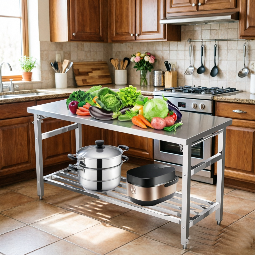 Commercial Stainless Steel Wor - Outdoor Camping Kitchen Table 리뷰 및 가격