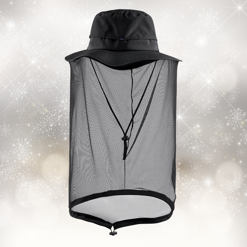 1Pcs -Mosquito Net Hat Black L - Outdoor Camping Bug Zapper 리뷰 및 가격