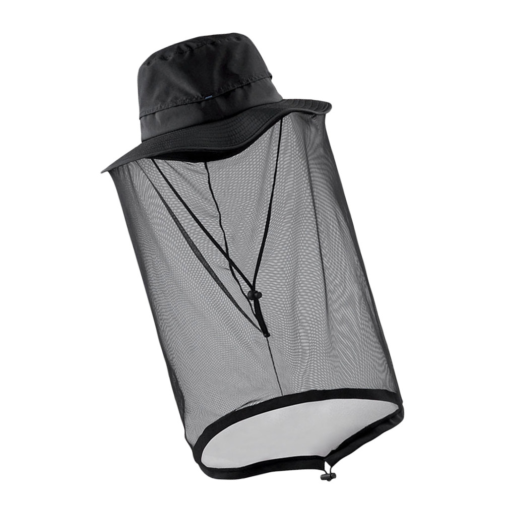 1Pcs -Mosquito Net Hat Black L - Outdoor Camping Bug Zapper 리뷰 및 가격