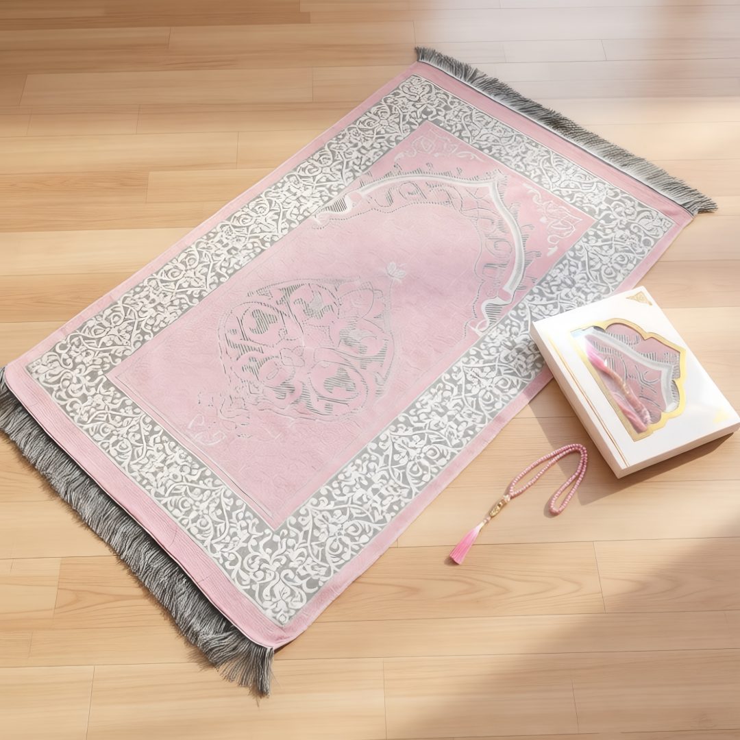 Muslim Prayer Rug with Tasbih  - Camping Outdoor Or Indoor 리뷰 및 가격