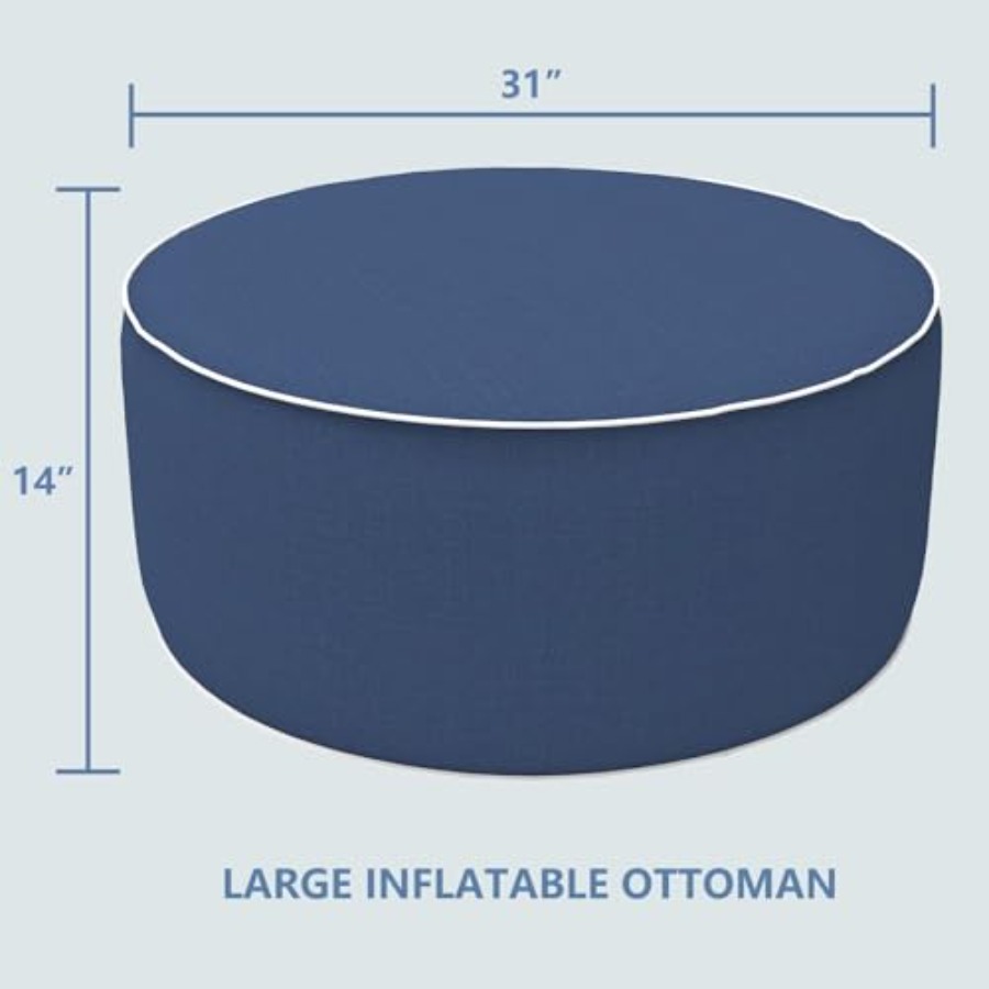 Inflatable Stool Ottoman Footr - Camping Outdoor Or Indoor 리뷰 및 가격