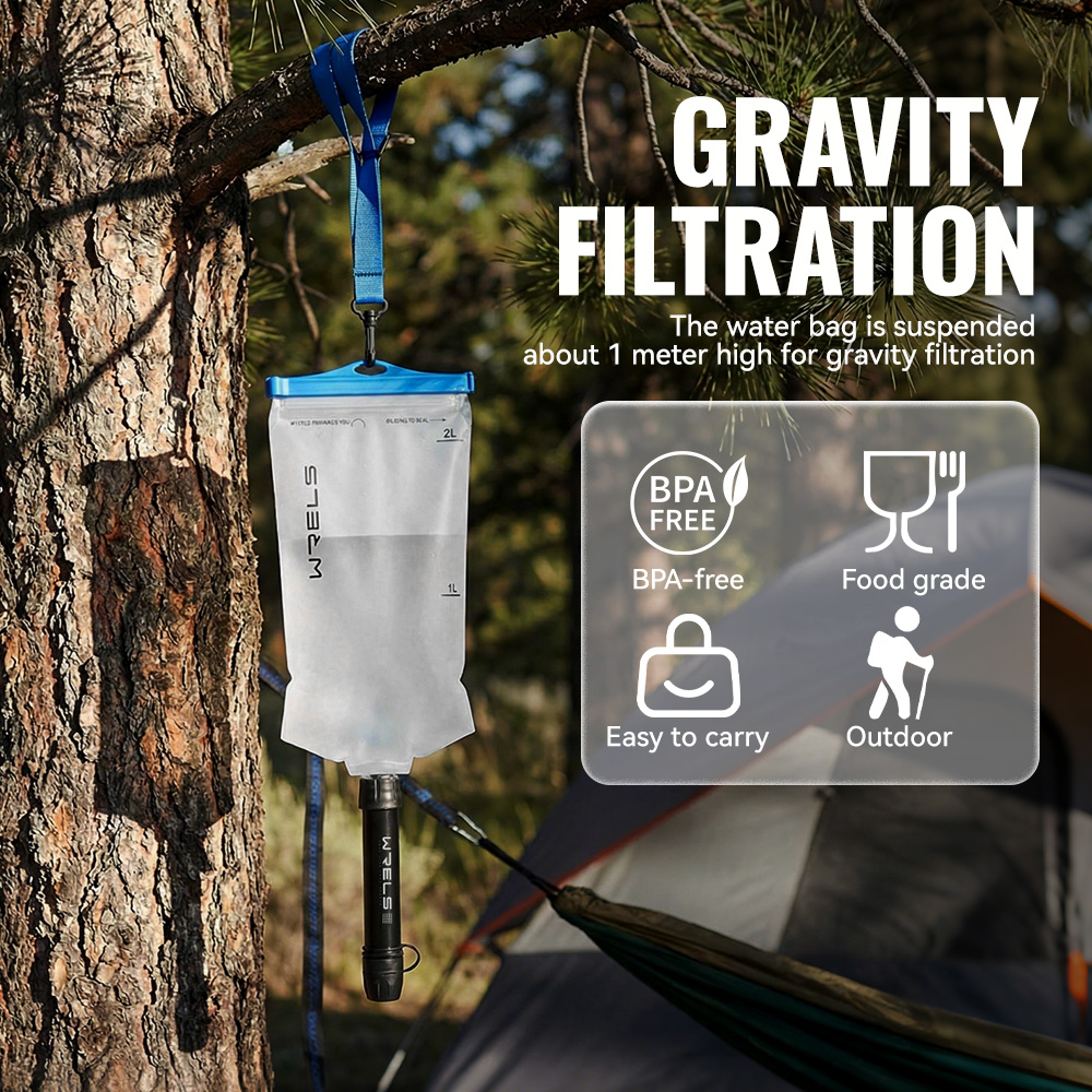 WRELS Outdoor Water Purifier P - Portable Water Filter 리뷰 및 가격