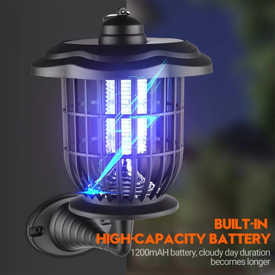 2-in-1 1200mAh LED Solar Light - Outdoor Camping Bug Zapper 리뷰 및 가격