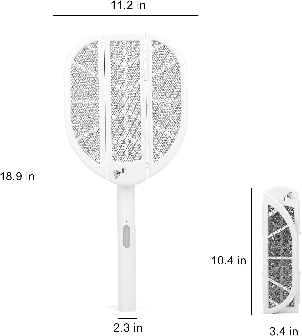 Foldable Bug Zapper Racket wit - Outdoor Camping Bug Zapper 리뷰 및 가격