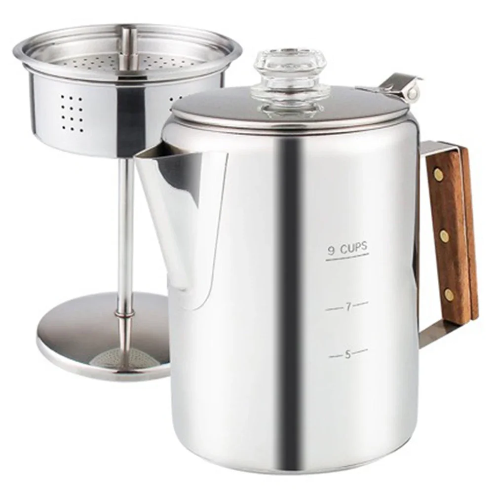 9 Cup Coffee Maker Camping Cof - Camp Percolator Coffee 리뷰 및 가격
