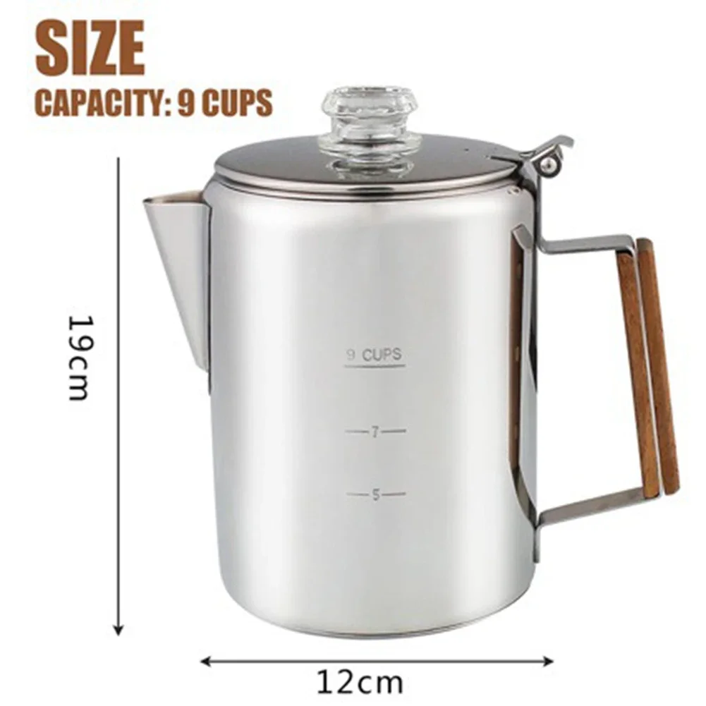 9 Cup Coffee Maker Camping Cof - Camp Percolator Coffee 리뷰 및 가격