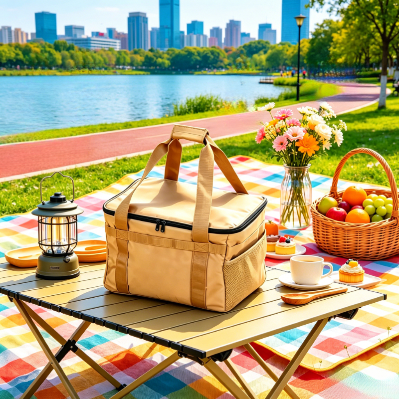 30L Khaki Foldable Oxford Tact - Outdoor Camping Kitchen Table 리뷰 및 가격