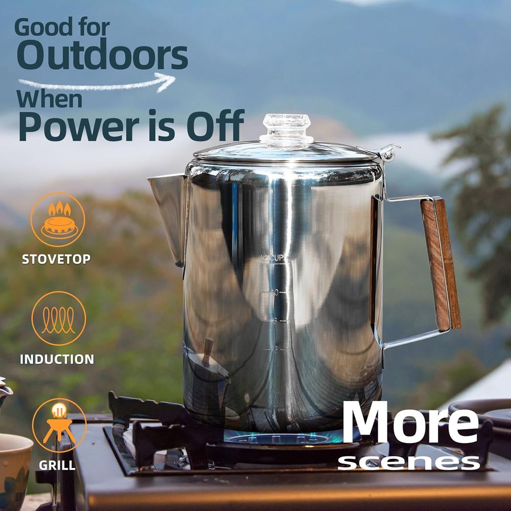 Camping Percolator Coffee Pot  - Camp Percolator Coffee 리뷰 및 가격