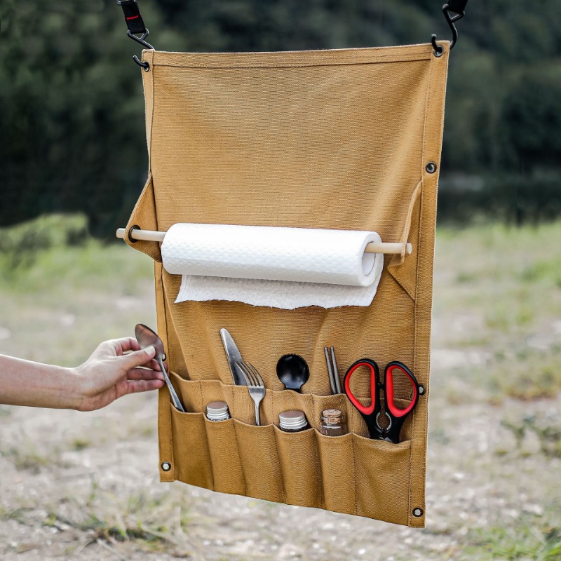 Outdoor Canvas Utensil Organiz - Outdoor Camping Wallpaper 리뷰 및 가격