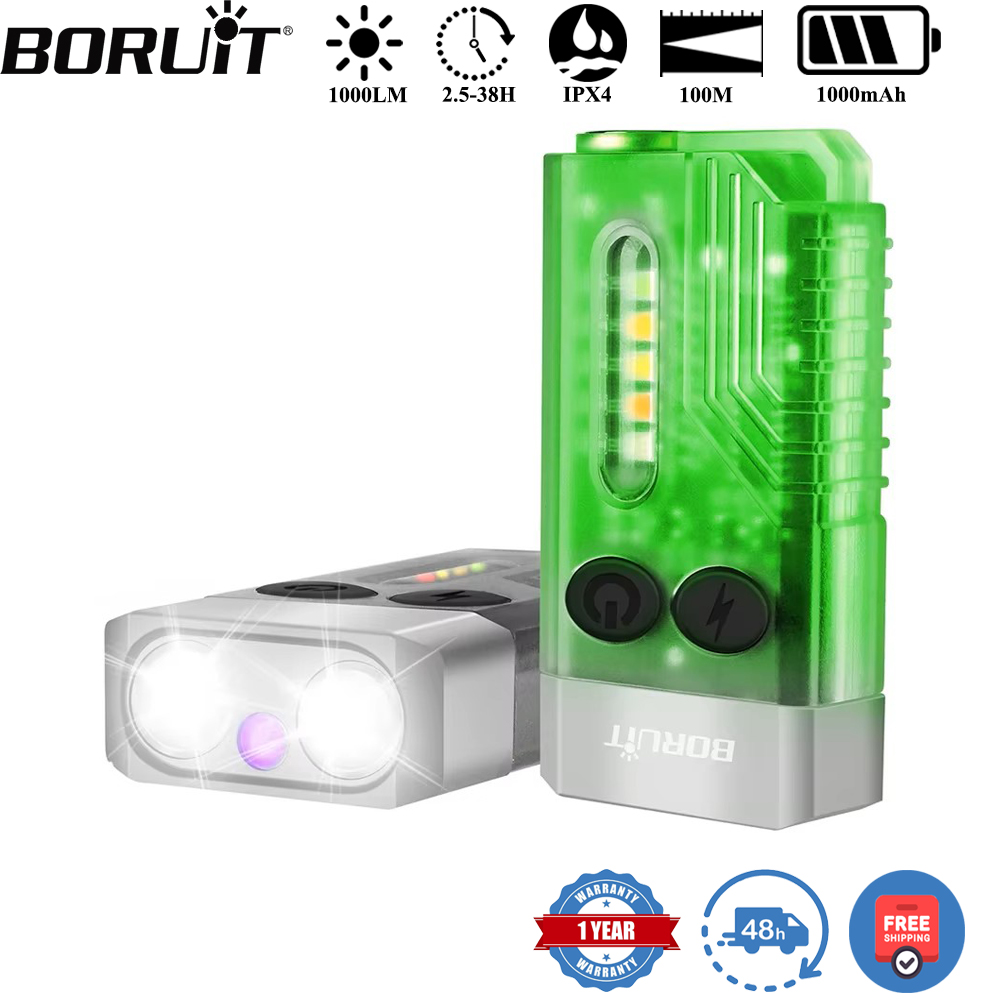 BORUiT V10 Keychain UV LED EDC - Outdoor Camping Glamping 리뷰 및 가격