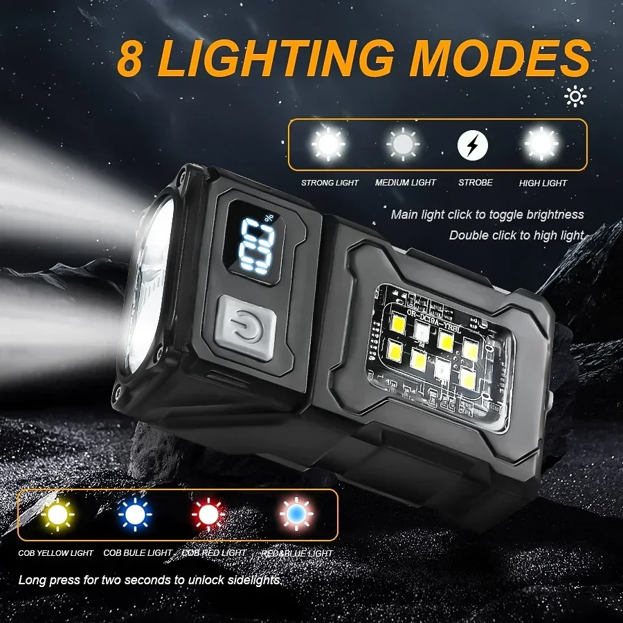 2/1Pcs Portable Flashlight Sup - Outdoor Camping Glamping 리뷰 및 가격