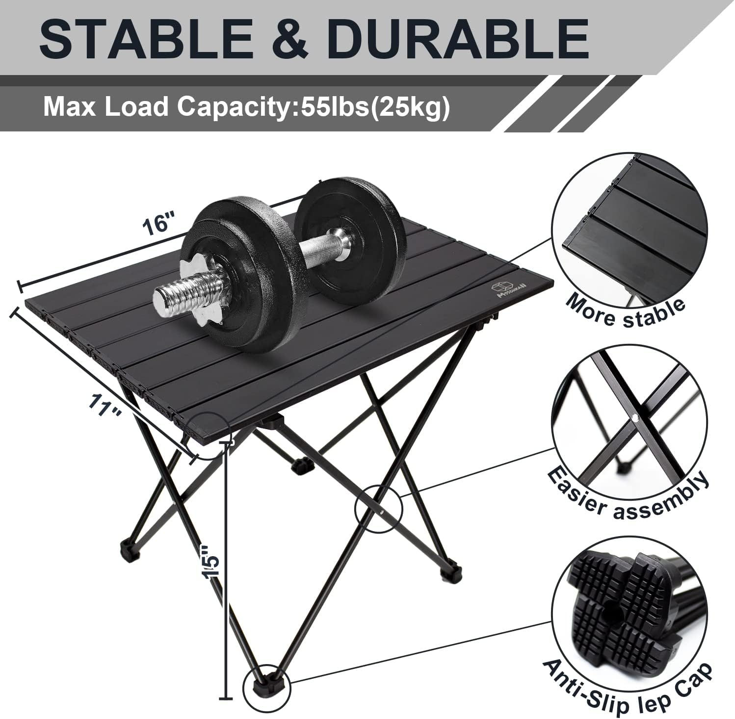 Camping Table Folding Portable - Outdoor Camping Kitchen Table 리뷰 및 가격