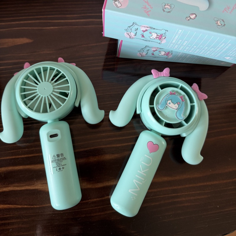 Hatsune Miku Mini Handheld Fan - Outdoor Camping Movies 리뷰 및 가격