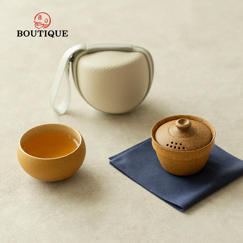 Coarse Pottery Travel Tea Set  - Camp Utensil Set 리뷰 및 가격