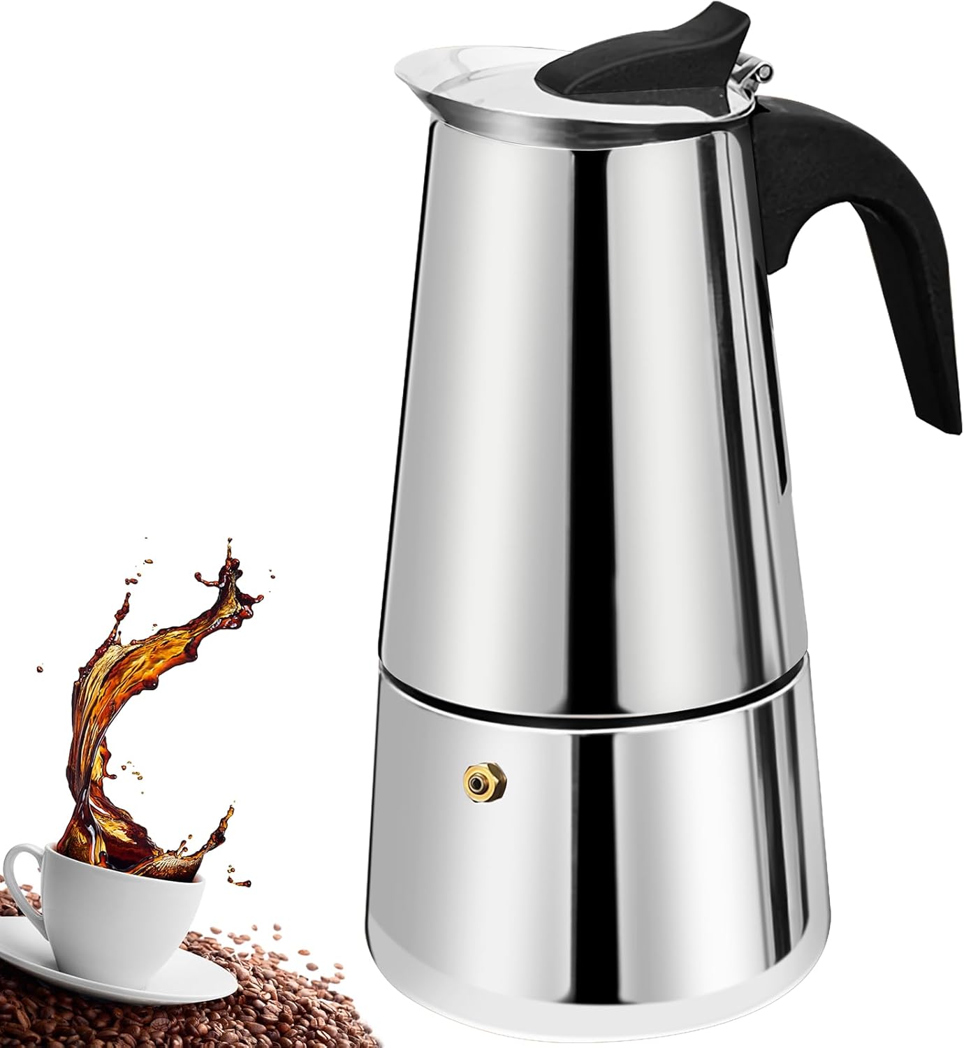 2 Cup Stovetop Espresso Maker  - Camp Percolator Coffee 리뷰 및 가격