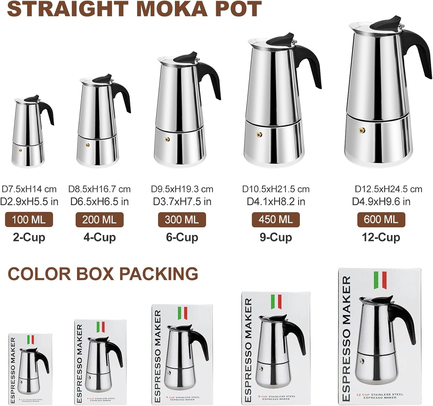 2 Cup Stovetop Espresso Maker  - Camp Percolator Coffee 리뷰 및 가격