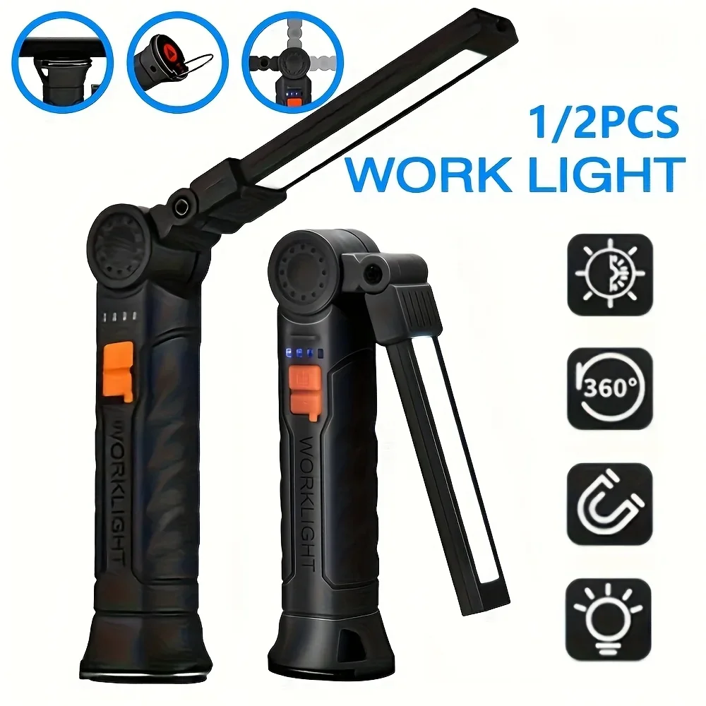 Portable COB LED Flashlight Re - Outdoor Camping Glamping 리뷰 및 가격