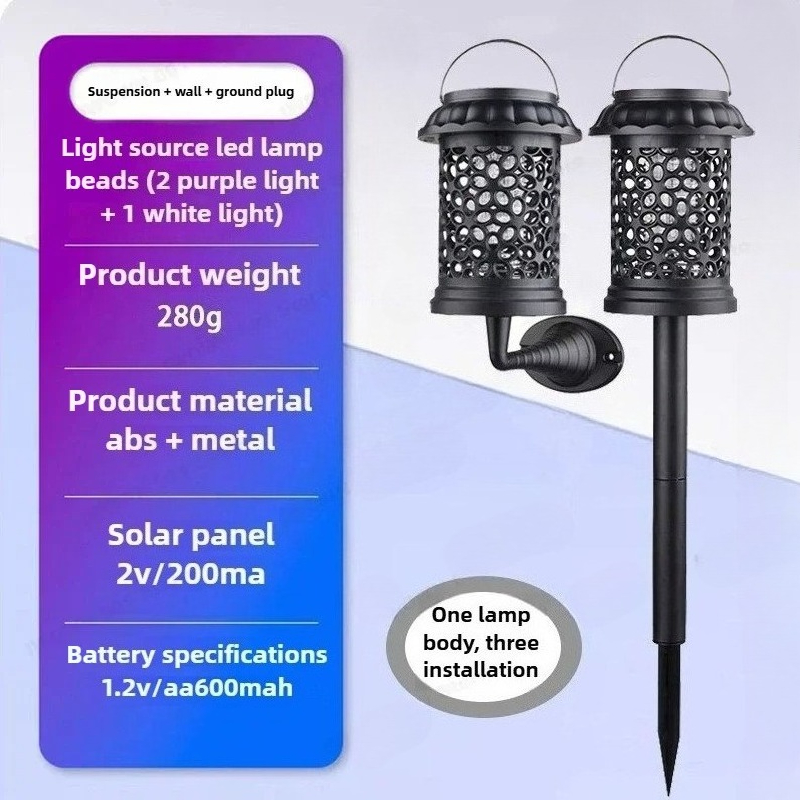1-4PCS 3 In 1 Solar Powered Mo - Outdoor Camping Bug Zapper 리뷰 및 가격