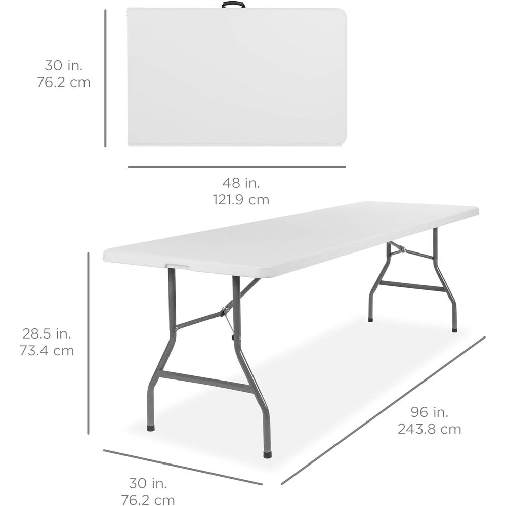 8t Plastic olding Table, Indoo - Camping Outdoor Or Indoor 리뷰 및 가격