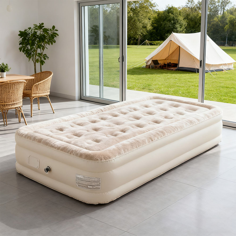 Air Mattress Built-in Pump Sel - Camping Outdoor Or Indoor 리뷰 및 가격