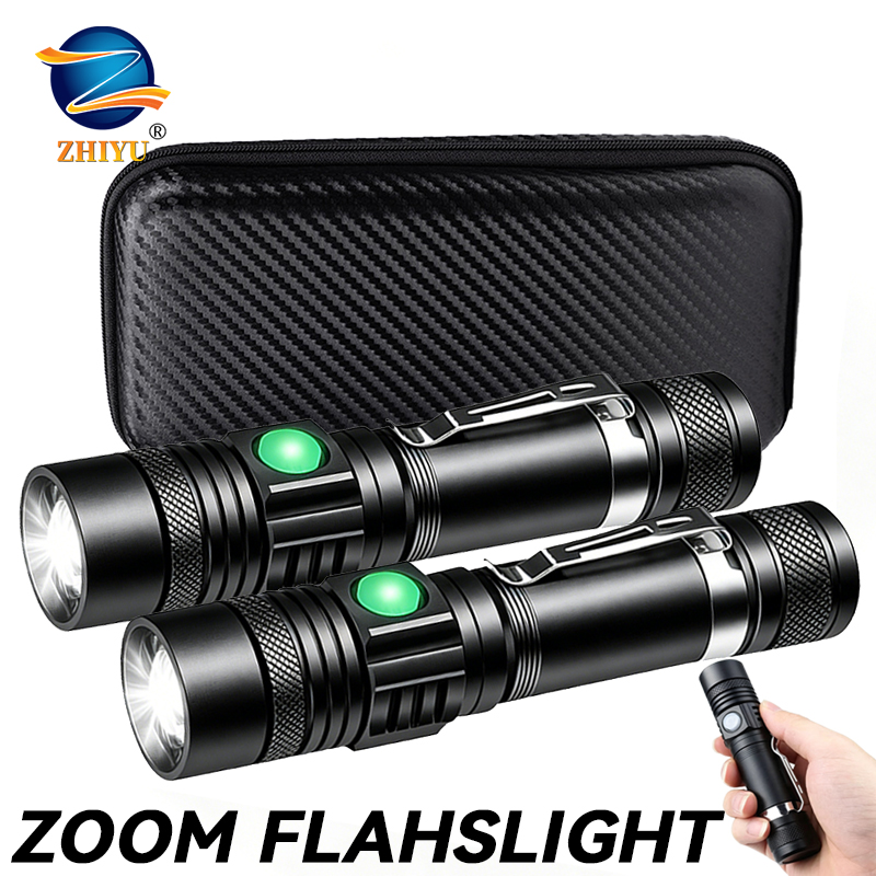 T6 LED Rechargeable Flashlight - Outdoor Camping Glamping 리뷰 및 가격